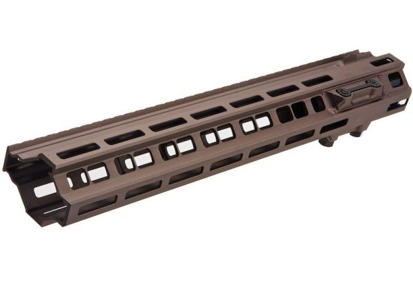 Angry Gun Mlokハンドガード Tokyo Marui NGRS、Umarex/VFC、KWA HK417 エアソフトガンシリーズ用 (Gスタイル、14.5インチ、DDC)