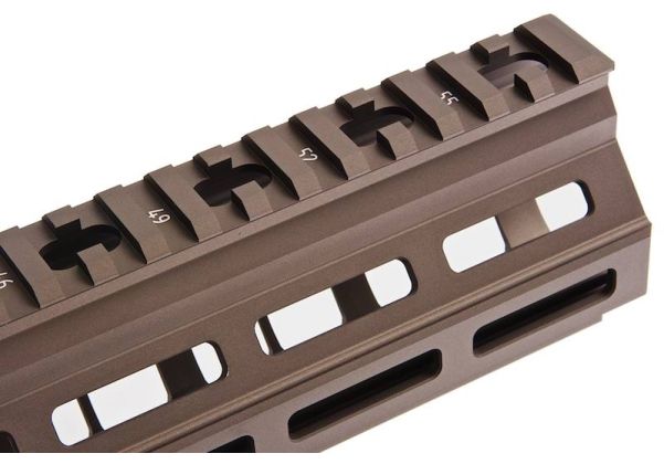 Angry Gun Mlokハンドガード Tokyo Marui NGRS、Umarex/VFC、KWA HK417 エアソフトガンシリーズ用 (Gスタイル、14.5インチ、DDC)