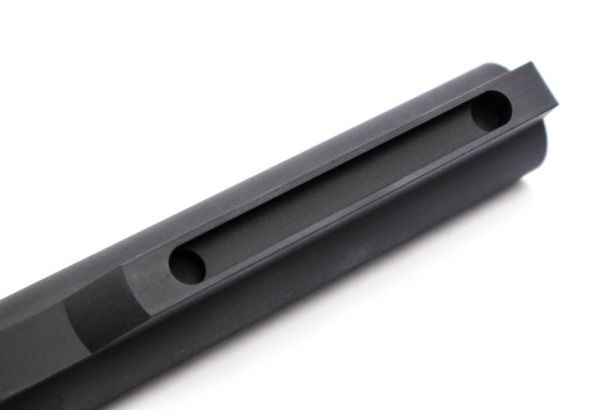 Angry Gun M4 バッファーチューブ (M16 ミルスペック CNC 2ポジション) WA / WE / VFC / GHK GBBR エアソフトガン用 - BK