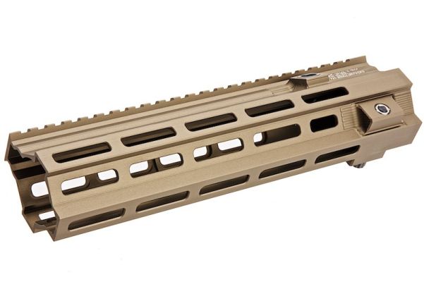 Angry Gun VFC HK416 AEG / GBBR スーパーモジュラー M-Lok レイルハンドガード (10.5インチ、DDC)