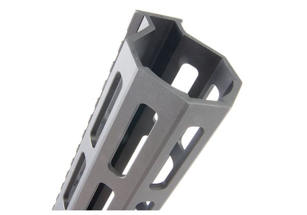 Angry Gun MK16 ハンドガード Gen 2 (Mlok 10.5インチ、Sopmod Block III、アルミニウム / アルミ) - ブラック