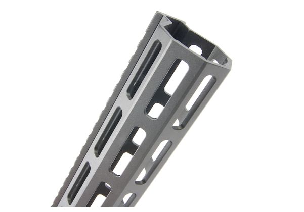 Angry Gun MK16 ハンドガード Gen 2 (Mlok 13.5インチ、Sopmod Block III、アルミニウム / アルミ) - ブラック