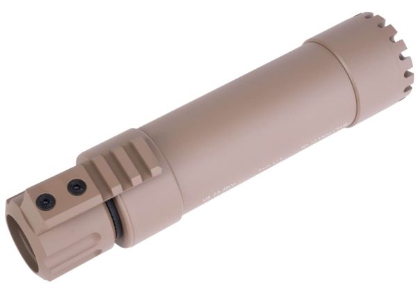Angry Gun KWA MP9 / KSC TP9 ダミーサプレッサー - 2024 Ver. (FDE)