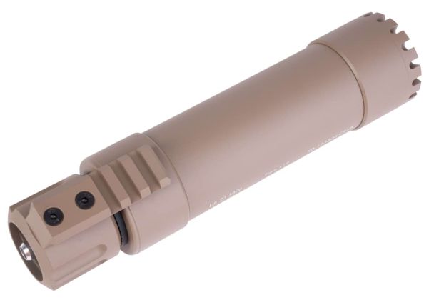 Angry Gun KWA MP9 / KSC TP9 パワーアップサプレッサー - 2024 Ver. (FDE)