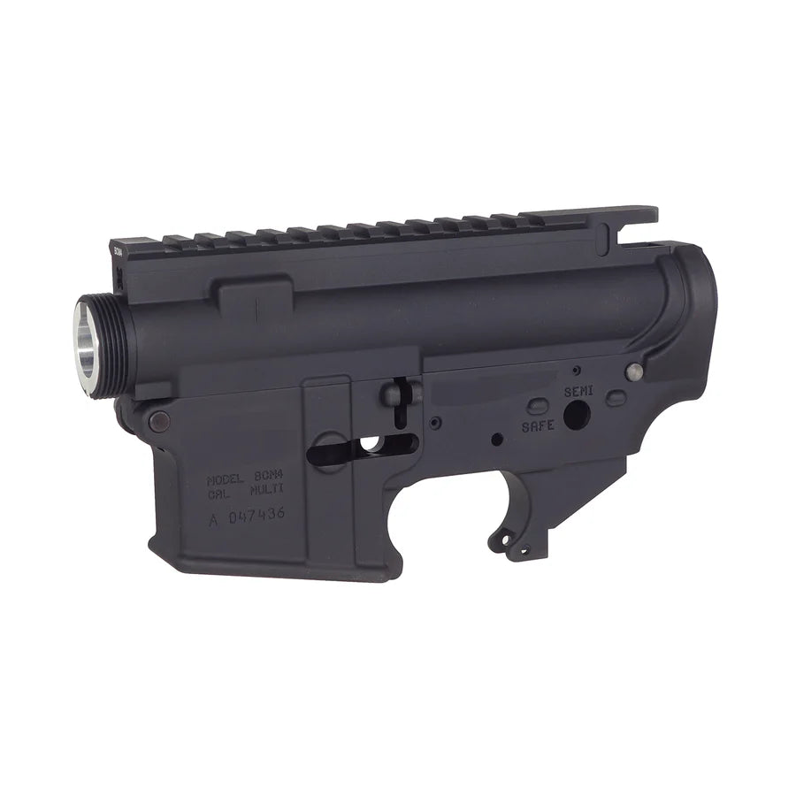 Angry Gun CNCアルミ鍛造レシーバーセット マルイMWS M4用 (MWSFRS) - BC* スタイル