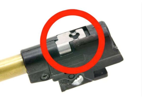 AIP Tokyo Marui HI Capa / 1911 GBB エアソフト ホップアップスプリング(ステンレススチール) - 銀(ぎん)