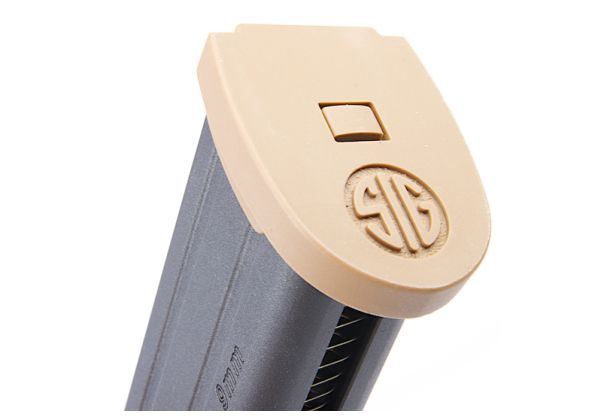 SIG Sauer M18 P320 エアソフト グリーンガスマガジン (21発) - TAN (SIG AIR & VFC製)