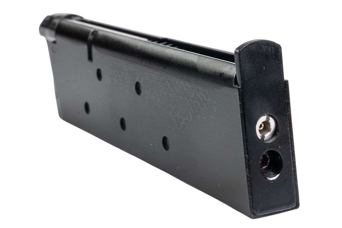 EMG 6mm プロショップ コルトライセンス 1911 コンバットエリートコマンダー GBB エアソフトピストル - BK (アーミー製)