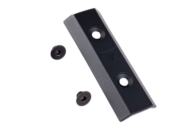 Army Armament JW3 TTI アルファ GBB エアソフト ピストル (CNC GBBスライド) ハンドメイド スティップリング グリップ付き - ブラック