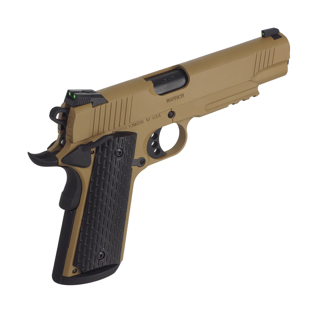 Army Armament キンバー ウォーリアー GBB エアソフトピストル (ARMY-R28) - タン/黄褐