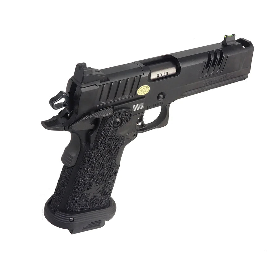 Army Armament スタッカート XC 2011 GBB スティップリンググリップ エアソフトピストル (ARMY-R618-A)