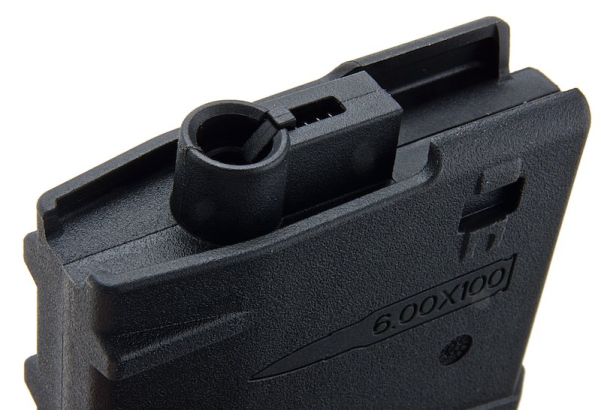 ARES AR308 マガジン (130発 エアソフトガン AEG マガジン) SR25-M110 シリーズ対応 - ブラック