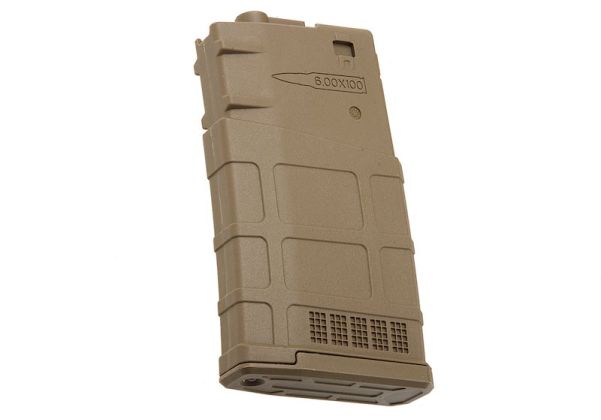 ARES AR308 / SR25-M110シリーズマガジン(装弾数130発) - ダークアース(5個入り/箱セット)