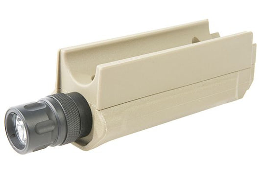 ARES STRIKER AS03 ハンドガード(フラッシュライト付き) - DE