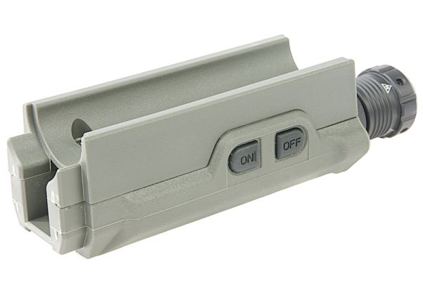 ARES STRIKER AS03 ハンドガード(レーザーアタッチメント付き) - OD