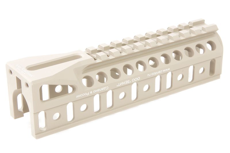 5KU AK ロワーハンドガード(Zenitco B-10U)LCT / GHK AKシリーズ(AKS74Uをを除く(をのぞく))用 - タン