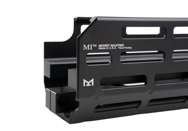 BBT VFC M249 GBB エアソフト MIスタイル M-Lok ハンドガード - ブラック