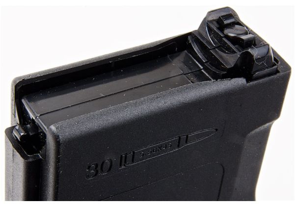 Blackcat Airsoft Systema PTW マガジン (ポリマー製、30/120 連発マガジン) - 4 個/パック