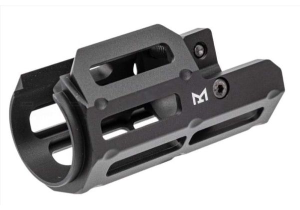 Bow Master VFC MP5K GBBR エアソフト Mlok ハンドガードレイル (CNC アルミニウム / アルミ、ブラック)