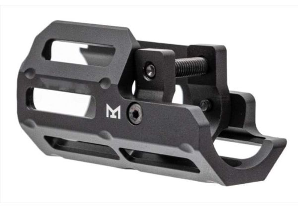 Bow Master VFC MP5K GBBR エアソフト Mlok ハンドガードレイル (CNC アルミニウム / アルミ、ブラック)