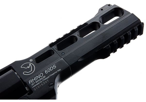 BO MANUFACTURE CHIAPPA RHINO 60DS .357 マグナム スタイル エアソフト リボルバー (CO2) - ブラック