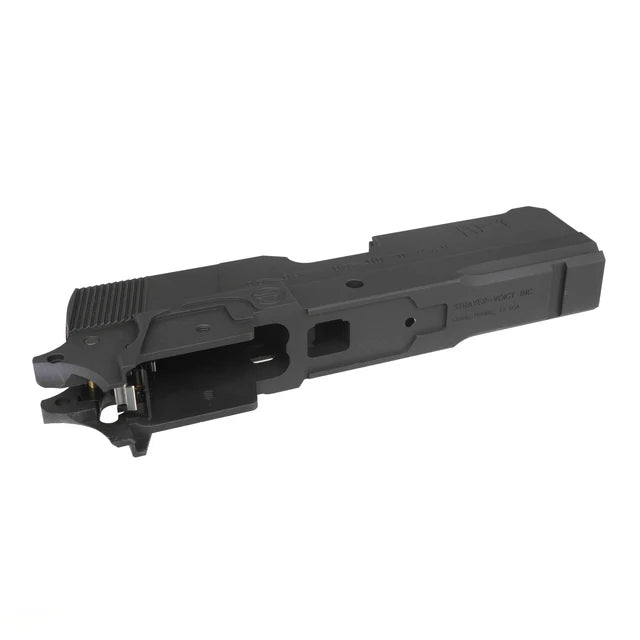 Bomber CNC アルミニウム / アルミ 3.9 インチ SV Tiki キット マルイ ハイキャパ用 - シャイニーブラック