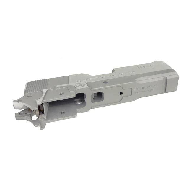 Bomber CNC アルミニウム / アルミ 3.9 インチ SV Tiki キット マルイ ハイキャパ用 - シャイニー銀(ぎん)