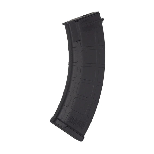 CYMA 200 ラウンド ポリマー マガジン AK AEG (C190A) - ブラック