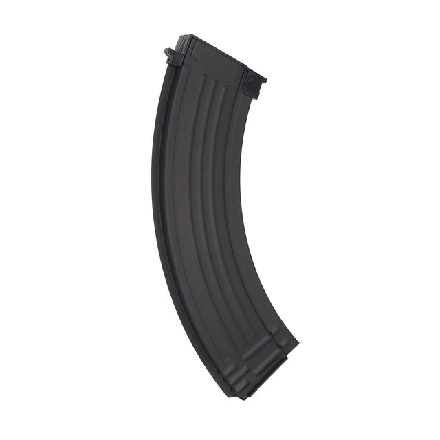 CYMA RPK 800 ラウンド スチール マガジン AK AEG (C81) - ブラック