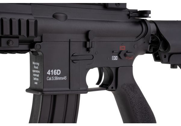 CLASSIC ARMY CA416 ショートバージョン エアソフト AEG ライフル - ブラック