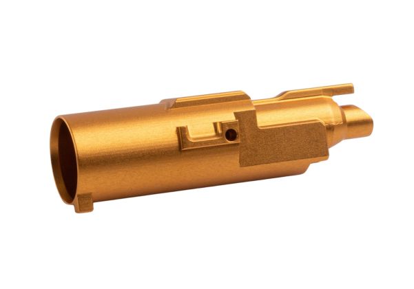 COWCOW Technology Tokyo Marui ハイキャパ GBBシリーズ パワーアップアルミノズル - 金(きん)