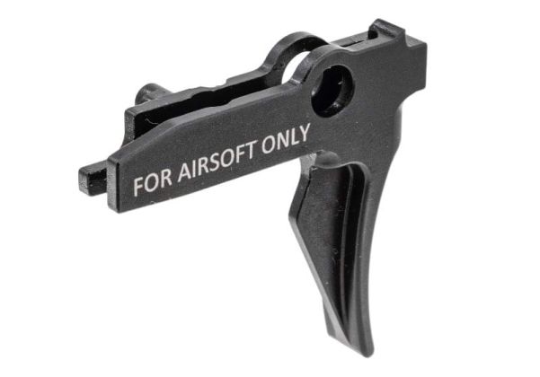 C&C Tac Tokyo Marui MWS GBBR GSSA トリガー - ブラック (CNC ステンレススチール)