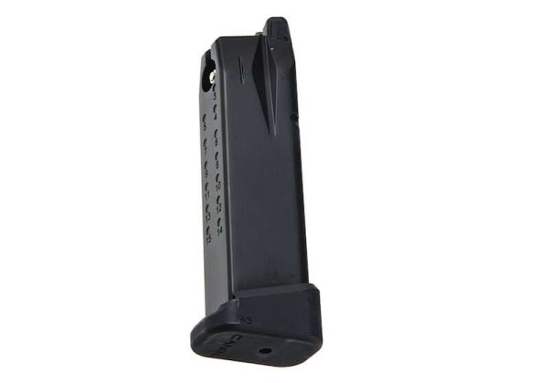 CANiK TP9 エアソフト グリーンガスマガジン (22発エアソフトマガジン、ブラック) (Cybergun ライセンス製品)