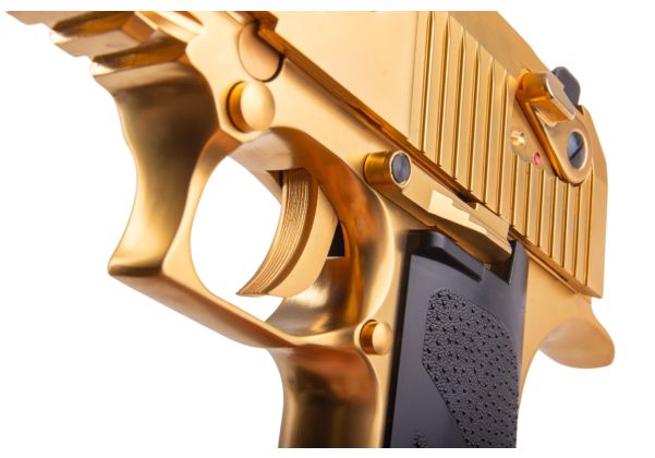 CYBERGUN デザートイーグル L6 .50AE GBB エアソフトピストル - ゴールド (WE 製)