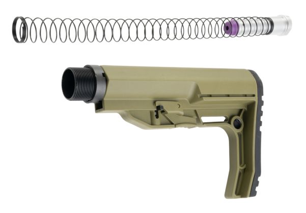 CYMA CGS MFスタイルストック + 6ポイントバッファーーチューブコンボセット(標準バージョン) - OD