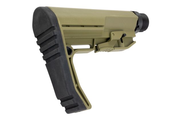 CYMA CGS MFスタイルストック + 6ポイントバッファーーチューブコンボセット(ショートバージョン) - OD