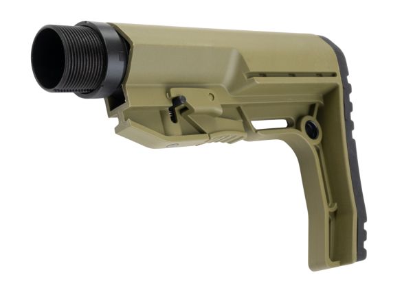 CYMA CGS MFスタイルストック + 6ポイントバッファーーチューブコンボセット(ショートバージョン) - OD