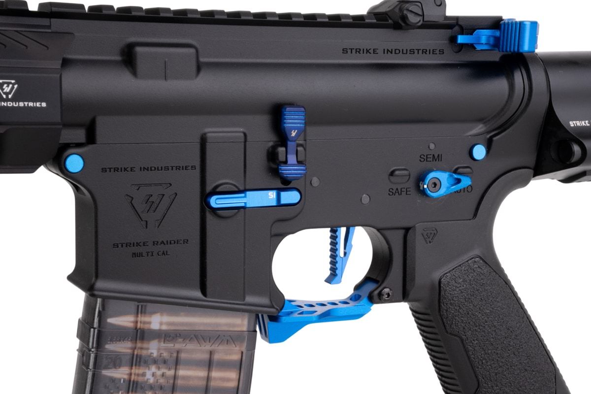 EMG STRIKE INDUSTRIES AR ストライク レイダー PDW GBB エアソフト M4 ライフル (CYMA CGS システム) - 7 インチ BK / BL