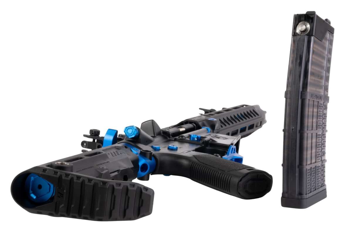EMG STRIKE INDUSTRIES AR ストライク レイダー SBR GBB エアソフト M4 ライフル (CYMA CGS システム) - 10 インチ BK / BL