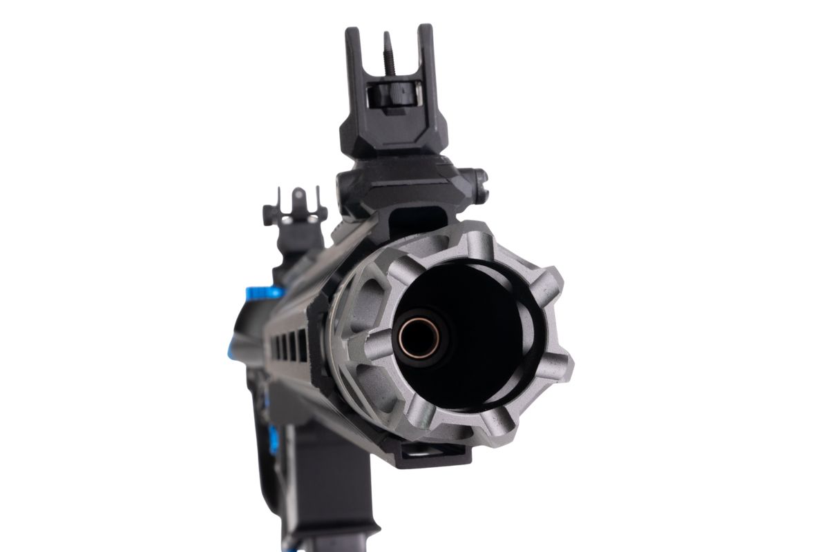 EMG STRIKE INDUSTRIES AR ストライク レイダー SBR GBB エアソフト M4 ライフル (CYMA CGS システム) - 10 インチ BK / BL