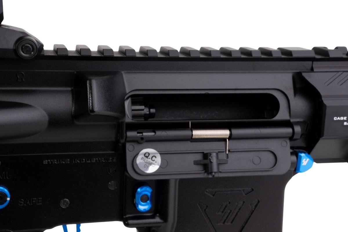 EMG STRIKE INDUSTRIES AR ストライク レイダー SBR GBB エアソフト M4 ライフル (CYMA CGS システム) - 10 インチ BK / BL