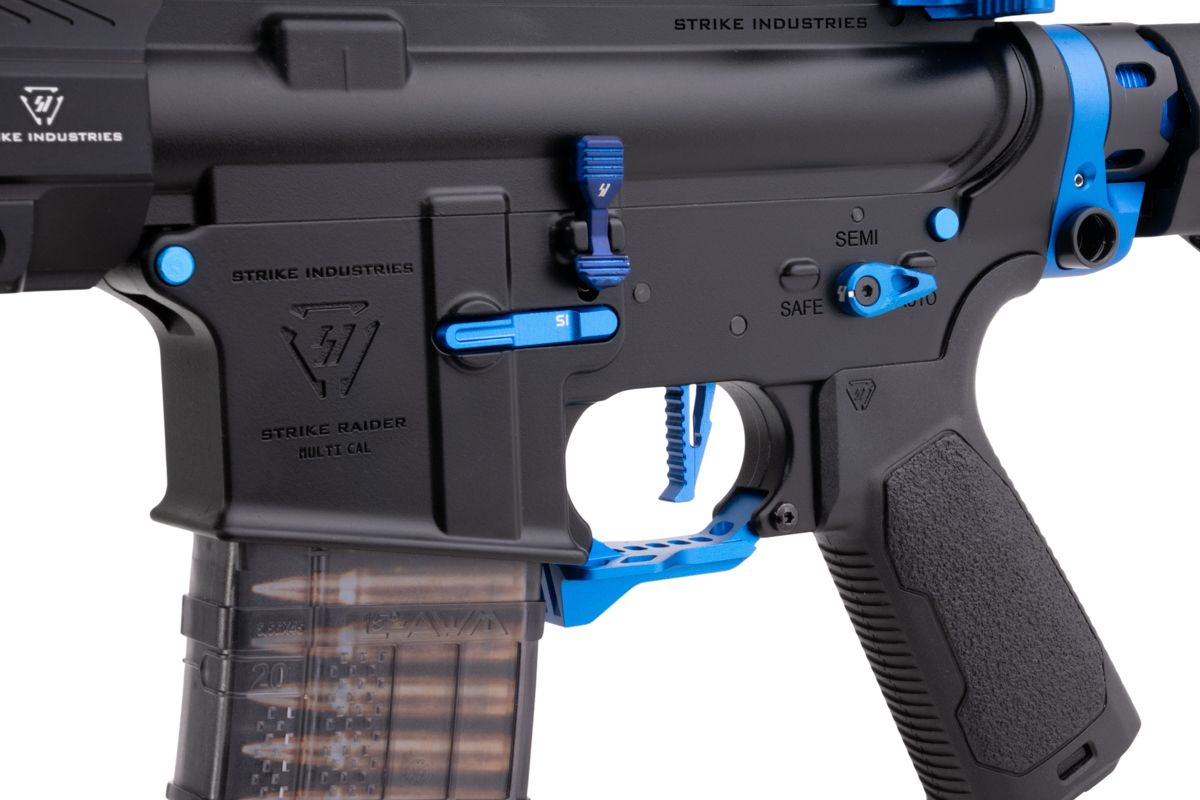 EMG STRIKE INDUSTRIES AR ストライク レイダー SBR GBB エアソフト M4 ライフル (CYMA CGS システム) - 10 インチ BK / BL