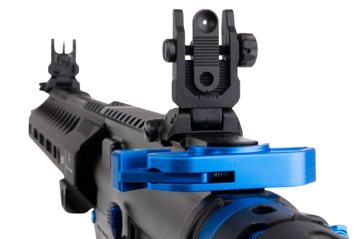 EMG STRIKE INDUSTRIES AR ストライク レイダー SBR GBB エアソフト M4 ライフル (CYMA CGS システム) - 10 インチ BK / BL