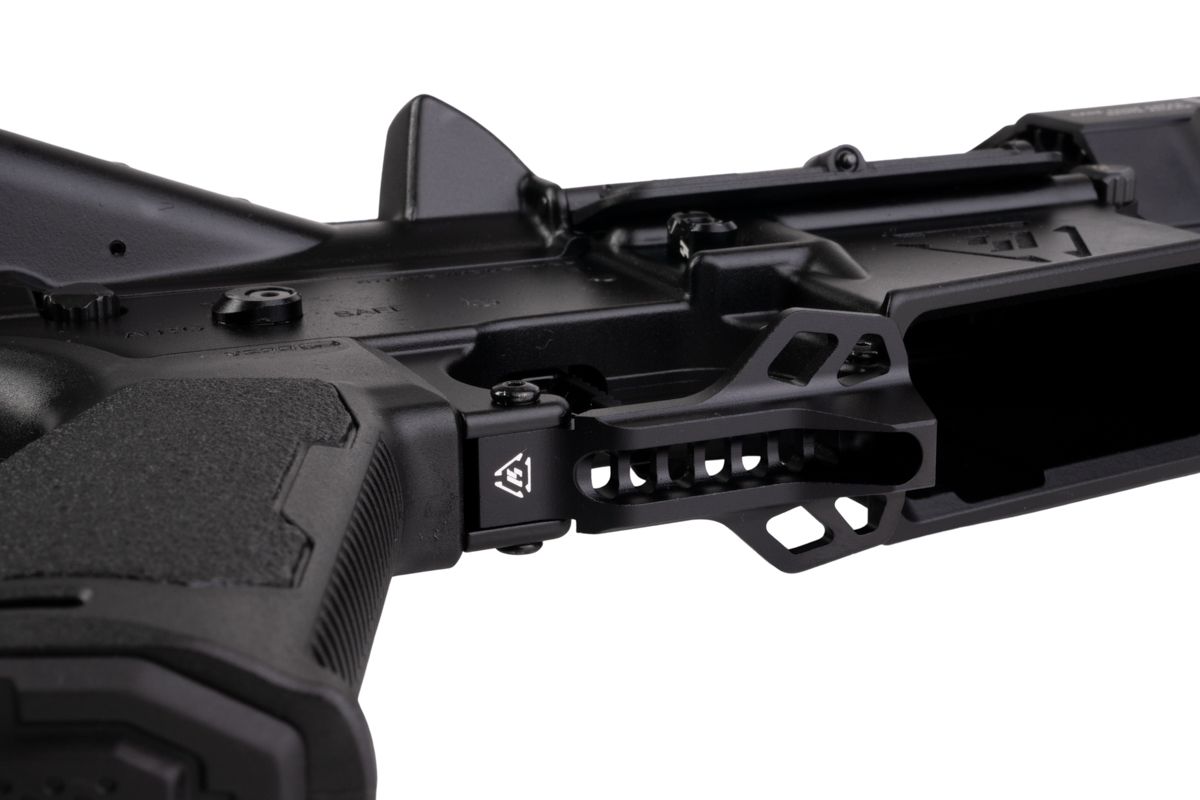 EMG STRIKE INDUSTRIES AR ストライク レイダー カービン GBB エアソフト M4 ライフル (CYMA CGS システム) - 13.5 インチ BK