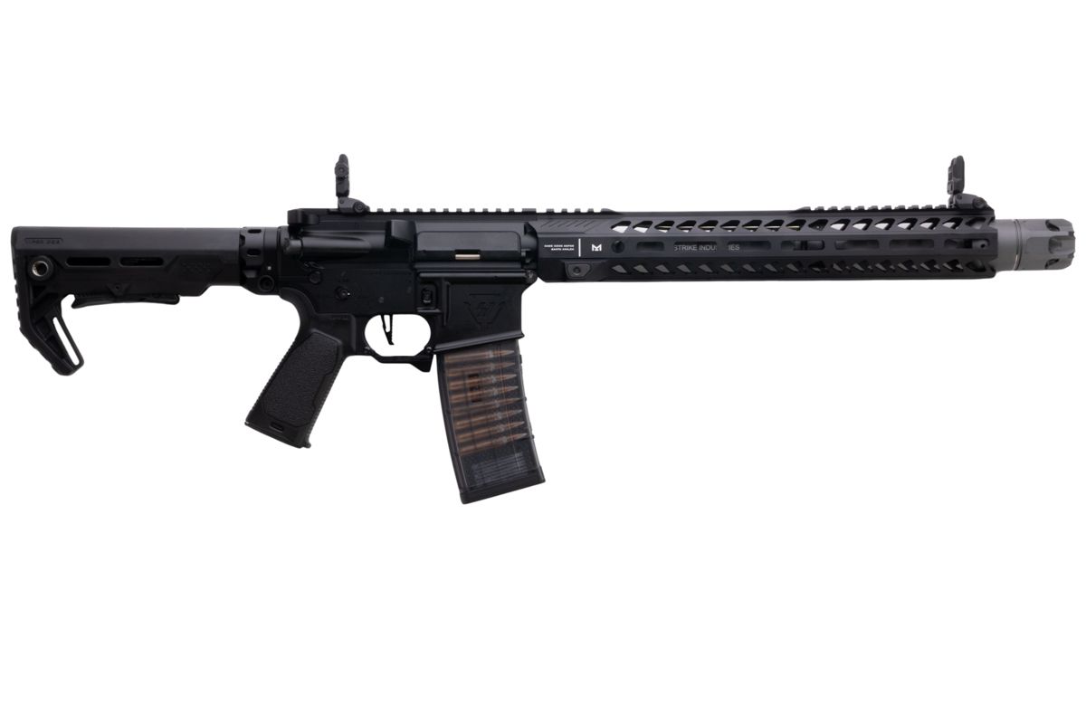 EMG STRIKE INDUSTRIES AR ストライク レイダー カービン GBB エアソフト M4 ライフル (CYMA CGS システム) - 13.5 インチ BK