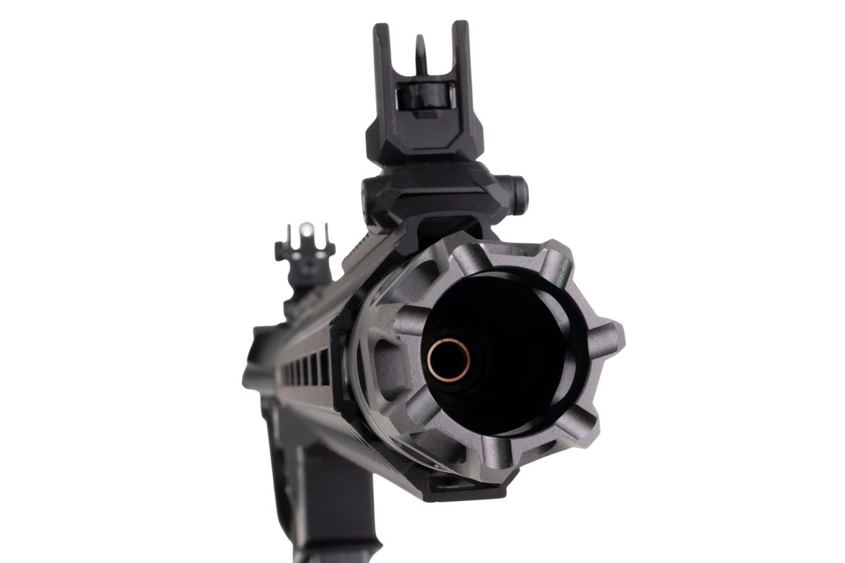 EMG STRIKE INDUSTRIES AR ストライク レイダー カービン GBB エアソフト M4 ライフル (CYMA CGS システム) - 13.5 インチ BK
