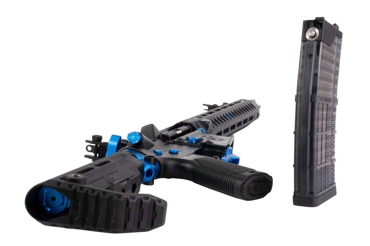 EMG STRIKE INDUSTRIES AR ストライク レイダー カービン GBB M4 ライフル (CYMA CGS システム) - 13.5 インチ BK / BL