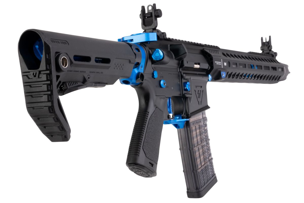 EMG STRIKE INDUSTRIES AR ストライク レイダー カービン GBB M4 ライフル (CYMA CGS システム) - 13.5 インチ BK / BL