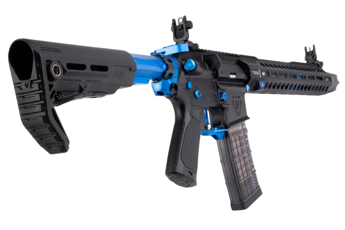 EMG STRIKE INDUSTRIES AR ストライク レイダー カービン GBB M4 ライフル (CYMA CGS システム) - 13.5 インチ BK / BL