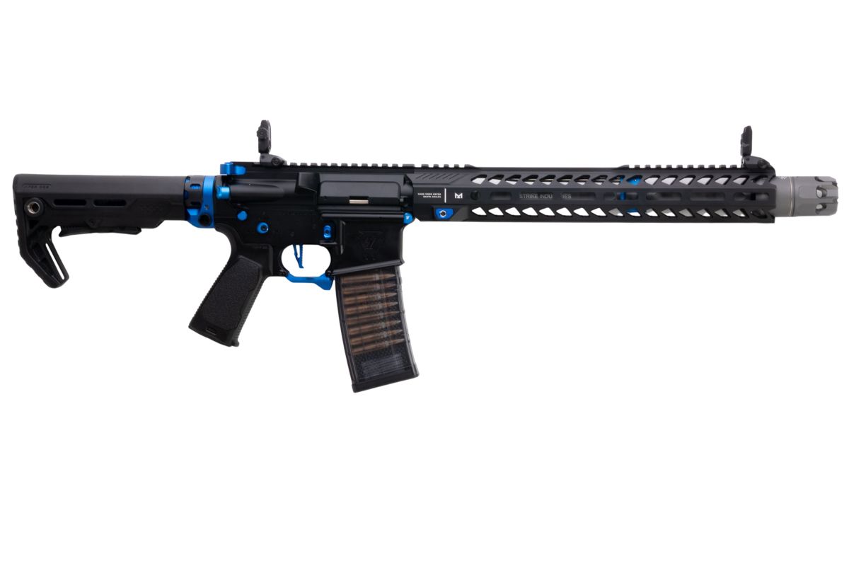 EMG STRIKE INDUSTRIES AR ストライク レイダー カービン GBB M4 ライフル (CYMA CGS システム) - 13.5 インチ BK / BL